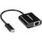 Black Box BLACK BOX USB-C Adapter, USB-C To Gigabit Ethernet Adapter With Power Delivery, 10/100/10 Cable VA-USBC31-RJ45C - alternate 1