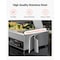 Vevor Commercial Food Warmer Glass Cover 1500W Bain Marie with Three Food Pans M-2213 - alternate 5