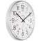 Infinity Instruments Prosaic 24-Hour ITC Business Wall Clock, Silver, 12 in 90/1224-1SV - alternate 5