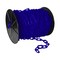 Mr. Chain 2" x 125' Traffic Blue Plastic Safety Chain - Reel 50126 - alternate 1