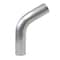 Hps Performance 2 in OD x 2 in CLR, 60 Degree Aluminum Elbow Tubing, Mill Finish AT60-200-CLR-2 - alternate 1