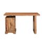 Homeroots 54" Brown Live Edge Solid Wood Writing Desk With Three Drawers 565283 - alternate 16
