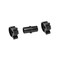 Flair-It Straight Coupling with Clamps PEXLock 1" PEX X 1" D PEX Black 30771 - alternate 5