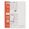 Roaring Spring Whitelines Notebook. Quadrille Rule, 5 sq/in, Gray/Orange Cover, 70 11 x 8.5 Sheets 17001 - alternate 1
