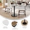 Flash Furniture 24" RND Tabletop, Seamless Surface Technology, White Faux Marble, 18" Round Black Table Height Base ST-RD24-WHMAR-TR18-GG - alternate 9