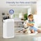 Edendirect 495 sq. ft. 3-Speed HEPA - True Portable Console Air Purifier in Whites ZR-AP-528 - alternate 4