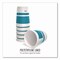 Perk Insulated Paper Hot Cups, 12 oz, White/Blue, 480PK PK-60911CT - alternate 4