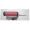 Marshalltown Notched Trowel, Flooring Trowel, Tiling Trowel, 1/2 x 15/32 V-Notch, Large Format Tile NT678 - alternate 3