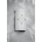 Luxury Lighting Asavva 17 in Tall Starburst Ceramic Outdoor Wall Light, Paintable White Bisque Finish 412-36-W-ud-7-17 - alternate 3