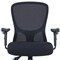 Homeroots Black Adjustable Height Swivel Rolling Executive Office Chair 712836 - alternate 6