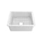 Whitehaus Collection Undermount/Drop-in Fireclay Kitchen Sinks, Stainless Steel Grid Included WHUF2418 - alternate 1