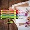 Schneider Pen Xpress Fineliner Pens, 0.8 mm, 6-Color Assortment (Black, Red, Blue, Green, Violet, Pink) 190086 - alternate 5