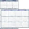 House Of Doolittle Laminated Wipe Off Wall Academic Calendar, Reversible, 18in x 24in 3965 - alternate 1