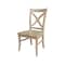 Whitewood Industries Set of Two Vineyard Curved X Back Dining Chairs, Honey C97-14P - alternate 6