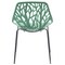 Leisuremod Modern Asbury Dining Chair with Chromed Legs, Mint, 4PK AC16MT4 - alternate 8