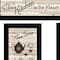 Homeroots Set Of Three Kitchen Friendship Collection III 3 Black Framed Print Kitchen Wall Art, 3PK 405948 - alternate 3