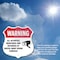 Signmission Video Surveillance Shield Label Set Warn, 4 inch X 4 inch, Vinyl Decal, 2PK SHI-D-2PACK-4-467 - alternate 4