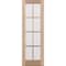 Doornmore G108, 33.75" x 98" ( 32" Door) Left Hand, Mahogany SDL 8 Lite Exterior Door G108-SW-3296_1_LI - alternate 1