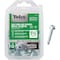 Teks Screw #14 Thread, 1 1/2 in L, Coarse Thread, Hex Drive, Self-Drilling, Self-Tapping, Steel, 50PK 21352 - alternate 9