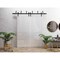 Sartodoors Sliding Closet Barn Bypass Doors 60 x 80 inches, Planum 0010 Gloss White, 6.6ft Rails Hardware Set,  PLANUM0010BBB-GLOS-60 - alternate 1