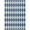 Homeroots 8' X 10' Navy Blue And Ivory Geometric Washable Indoor Outdoor Area Rug 577070 - alternate 9