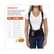 Ergodyne ProFlex 2000SF High-Performance Spandex Back Support Brace, 4X-Large, 52in to 58in Waist, Black 11288 - alternate 10
