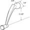 Prime-Line Prime-Line Coppertone Cast Metal Single-Arm Casement Crank Handle For Daryl Windows H 3956 - alternate 2