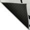 Homeroots 5' X 8' White And Black Abstract Washable Indoor Outdoor Area Rug 597530 - alternate 5