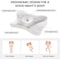 Simple Deluxe Cervical Pillow for Neck and Shoulder Support, Odorless for Pain Relief, Ergonomic Memory Foam Cont 3A88HKPILONECKQUEENGRY - alternate 6