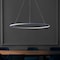 Jonathan Y Brice 35" Modern Contemporary Metal Round Dimmable Integrated LED Pendant, Blue JYL7220D - alternate 10