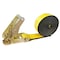 Tie 4 Safe 2'' x 20' Utility Heavy Duty Endless Ratchet Tie Down Strap WLL: 3,333 LBS. Yellow RT02CK-520E-Y-C-1 - alternate 1