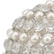 Homeroots Set Of Two 5" Silver And Clear Faux Crystal Decorative Orb Sculptures, 2PK 480015 - alternate 3