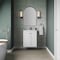 James Martin Vanities Chianti 24 in. Single Vanity, Glossy White w/ White Glossy Composite Stone Top 533V24GWWG - alternate 6