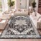 Jonathan Y Modern Persian Vintage Medallion Black/Ivory 8 ft. x 10 ft. Area Rug MDP106F-8 - alternate 6