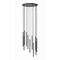 Z-Lite Forest 11 Light Chandelier, Matte Black, 24 In W x 23.75 In H 919MP24-11R-MB-LED - alternate 4