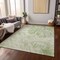 Homeroots 9' X 12' Sage And Ivory Abstract Washable Indoor Outdoor Area Rug 614267 - alternate 8