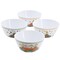 Peanuts Happy Fall 4 Piece 5.8 Inch Round Melamine Cereal Bowl Set in Assorted Designs 750123720M - alternate 1