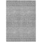Homeroots 9' X 12' Silver Gray And Ivory Tribal Washable Indoor Outdoor Area Rug 582648 - alternate 8