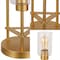 Jonathan Y Axel 20.5" 3-Light Modern Contemporary Metal/Seeded Glass Cluster LED Table Lamp, Gold Painting JYL3084B - alternate 6