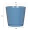 L&G Solutions 5.7 in. H X 6 in. W X 6 in. D X 6 in. D Resin Planter Blue PVH9106PBK - alternate 3