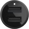 Belkin Dual Port Usb A Car Charger 24w With Usb A To Usb C Cable 3ft, Black CCE001BT1MBK - alternate 6