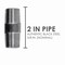 Ace Trading - Nipple 3/8 in. MIP each X 3/8 in. D MIP Black Steel 2 in. L Nipple 308UP38X2 - alternate 8