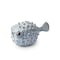 Homeroots Petite Off White Puffer Fish Sculpture 392486 - alternate 7