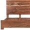 Homeroots Chestnut Live Edge Solid Wood Queen Bed Frame 521072 - alternate 8