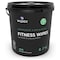 Wipex Plant-Based Fitness Wipes 400ct Buckets, Lemongrass/Eucalyptus, Natural Gym Equipment Wipes WX71946LEB - alternate 1