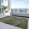 Homeroots 5' X 8' Brown Abstract Washable Indoor Outdoor Area Rug 608778 - alternate 4