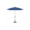 Treasure Garden 7.5 ft Square Patio Umbella, aluminum, fiberglass ribs, outdoor, Milano Cobalt Stripe UM847SQ-SS 56080 Milano Cobalt Stripe - alternate 1