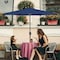 Simple Deluxe 10' Patio Umbrella Outdoor Table Market Yard Umbrella with Easy Push Button Tilt/Crank, Table Compa LGBRLA10DBL - alternate 6