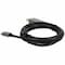 Add-On 6Ft Usb 3.1 Type (C) Male To Displayport Male Black Adapter Cable w/ USBC2DPMMAL-AA - alternate 10