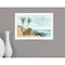 Homeroots WILD AND FREE JUST LIKE THE SEA White Framed Print Wall Art 529755 - alternate 3